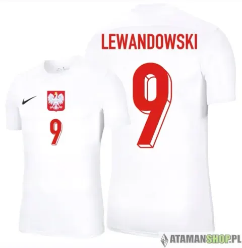 Koszulka piłkarska Polska Lewy 9 Nike