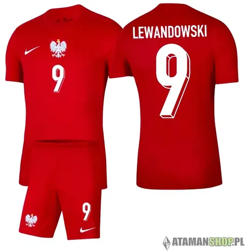Komplet piłkarski męski Lewandowski Nike