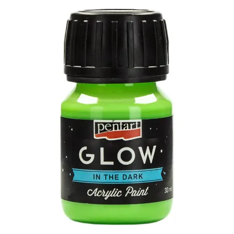 Farba fosforyzująca Glow Pentart 30 ml zielony