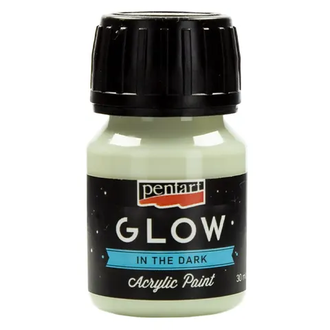 Farba fosforyzująca Glow Pentart 30 ml jasny zielony