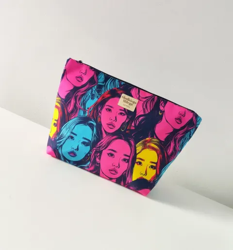 Kosmetyczka Duża K-pop Colorful