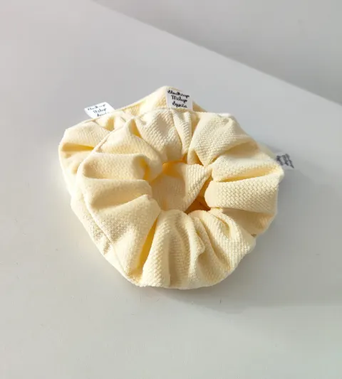 Scrunchie BANANA 3szt - frotka do włosów velvet