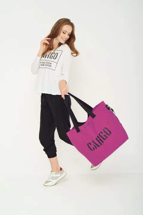 Torba z CORDURY® magenta LARGE