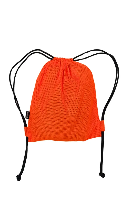 Worek Mesh neon orange