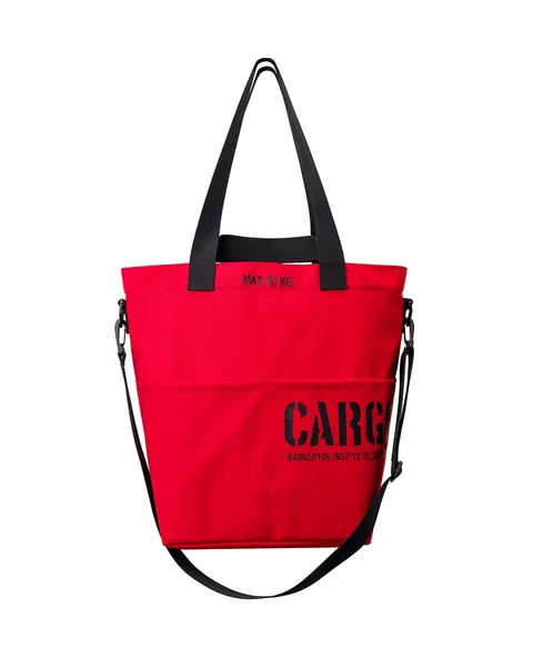 Torba z kieszeniami red MEDIUM