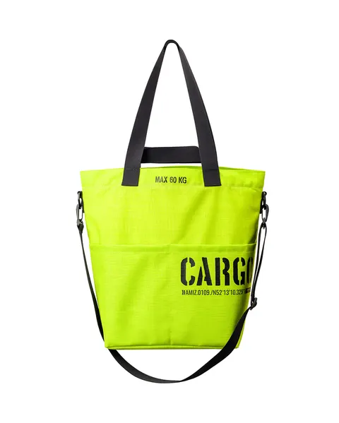 Torba z kieszeniami lime MEDIUM