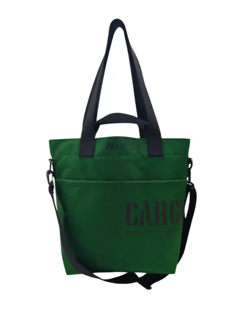 Torba z KIESZENIAMI moss green SMALL