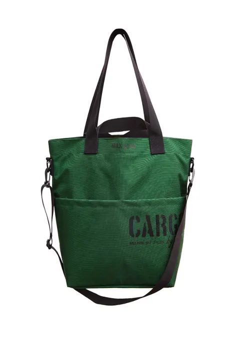 Torba Z KIESZENIAMI moss green MEDIUM