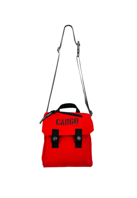 Mini plecak - torba na ramię CLASSIC red