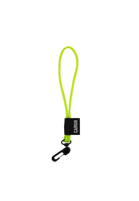 Krótka smycz - brelok NEON YELLOW