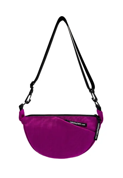 Torba HALF MOON magenta SMALL