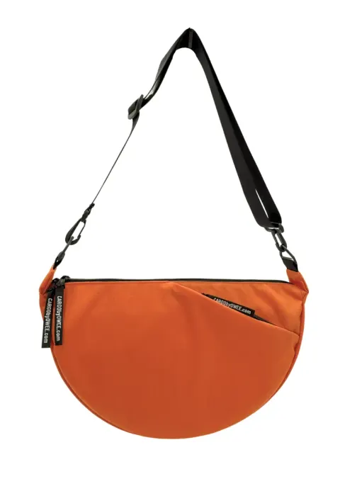 Torba HALF MOON orange MEDIUM