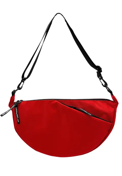 Torba HALF MOON red MEDIUM