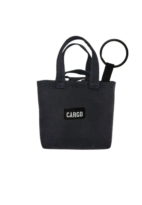 Miniaturowa torba CARGO BLACK - brelok
