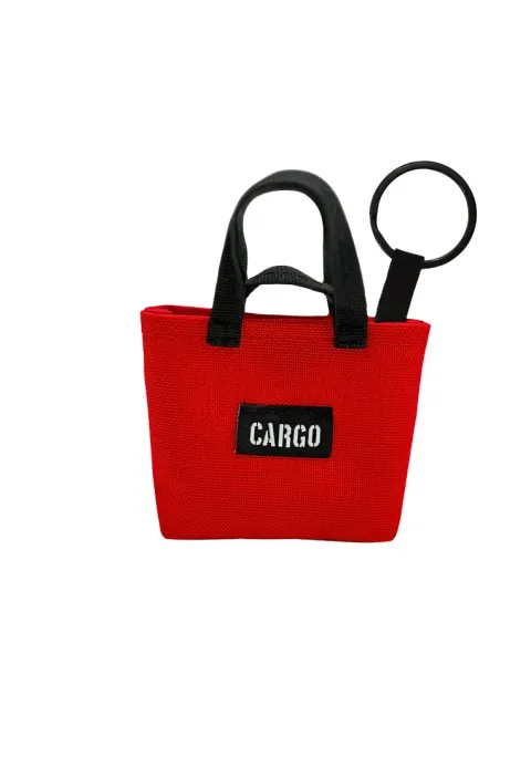 Miniaturowa torba CARGO RED - brelok