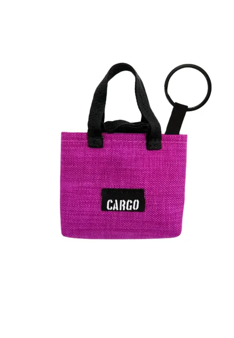 Miniaturowa torba CARGO MAGENTA - brelok
