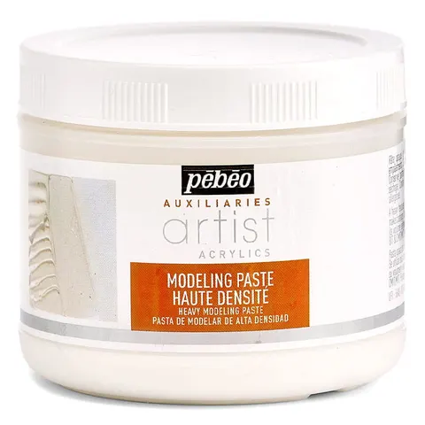 Ciężka pasta strukturalna Artist Acrylics Pebeo Heavy modeling paste - 500 ml
