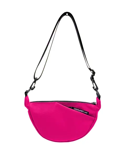 Torba HALF MOON rhodamine SMALL