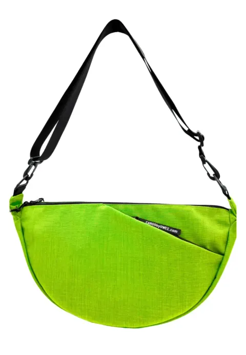 Torba HALF MOON lime MEDIUM