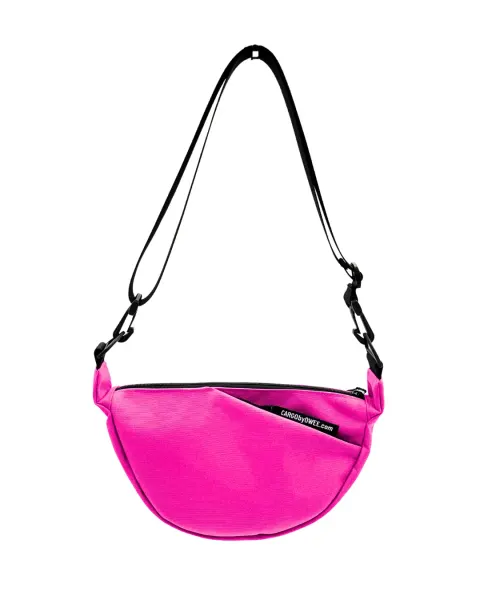 Torba HALF MOON pink SMALL
