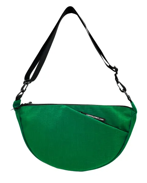Torba HALF MOON moss green MEDIUM
