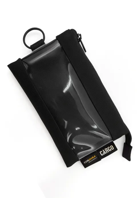 CARGO CLEAR POUCH - BLACK Medium