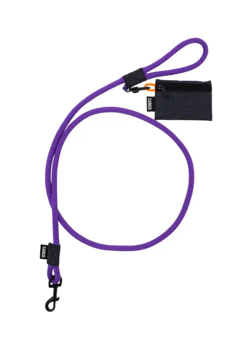 Smycz dla psa krótka PURPLE