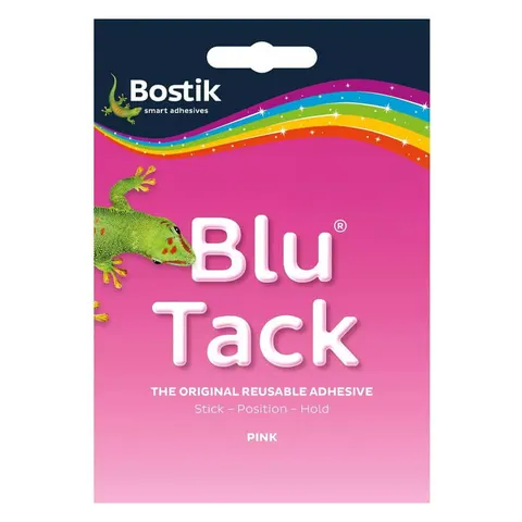 Masa mocująca Blu Tack Bostik - Różowa
