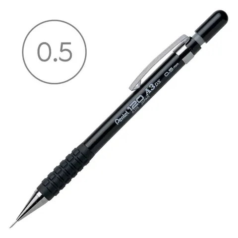 Ołówek automatyczny Pentel A315 czarny - 0.5 mm