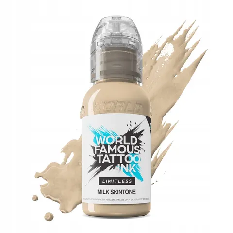 World Famous Limitless tusz do tatuażu Milk Skintone 30ml