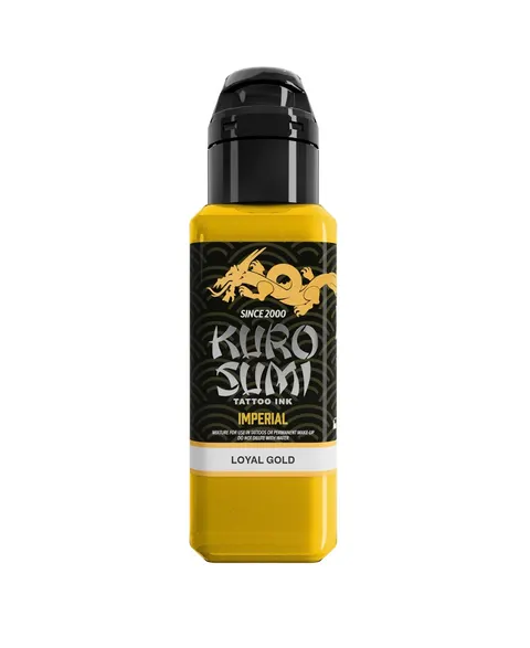 Kuro Sumi Imperial - tusz do tatuażu Loyal Gold 22ml
