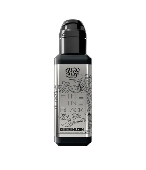 Kuro Sumi Imperial - tusz do tatuażu Fine Line Black 44ml
