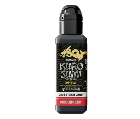 Kuro Sumi Imperial - tusz do tatuażu Limestone Grey 44ml