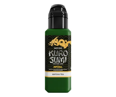Kuro Sumi Imperial - tusz do tatuażu Matcha Tea v2 22ml
