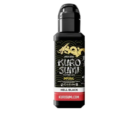 Kuro Sumi Imperial - tusz do tatuażu Hell Black 44ml