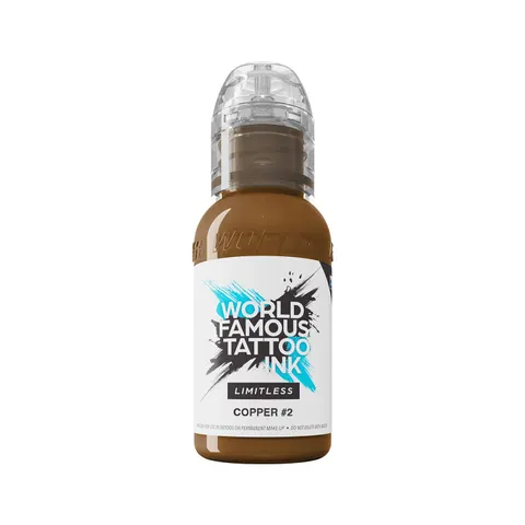 World Famous Limitless tusz do tatuażu Copper 2 30ml