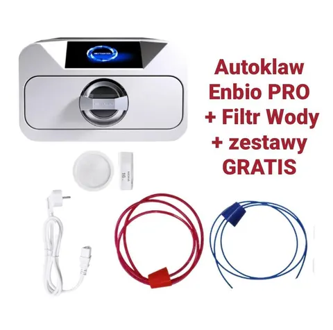 Autoklaw Enbio PRO + Filtr Wody+ zestawy GRATIS
