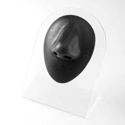 Silikonowy model nosa Czarny