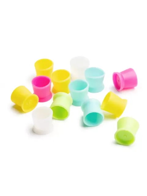Kubeczki Na Podstawce do tuszu Silicone Cups 14Mm