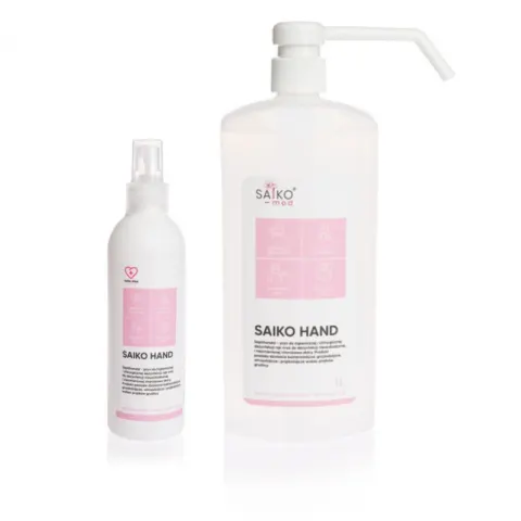 Saiko Hand, preparat do dezynfekcji rąk i skóry