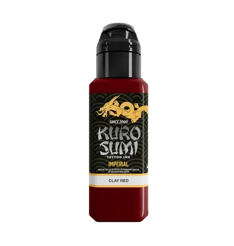 Kuro Sumi Imperial - tusz do tatuażu Clay Red 22ml
