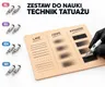Zestaw do nauki technik tatuażu – linie, cieniowanie i wypełnianie