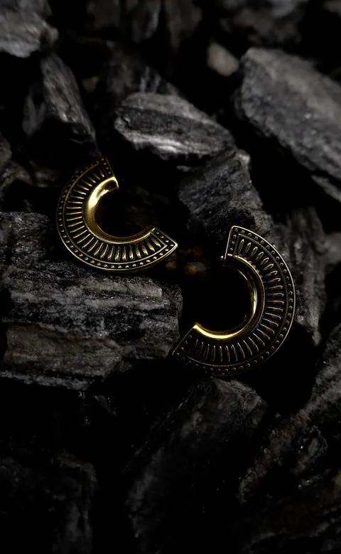 Ethno cuff gold