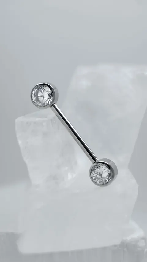 Tytanowa sztanga 'crystal'