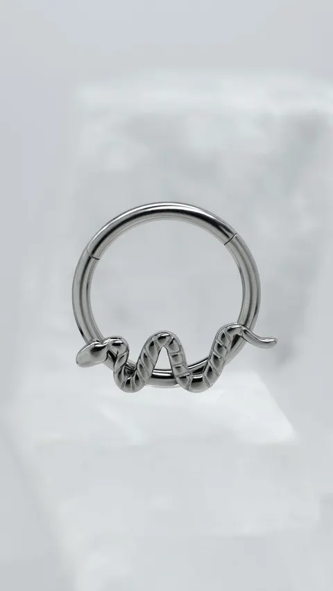 Tytanowe kółko 'segment snake'