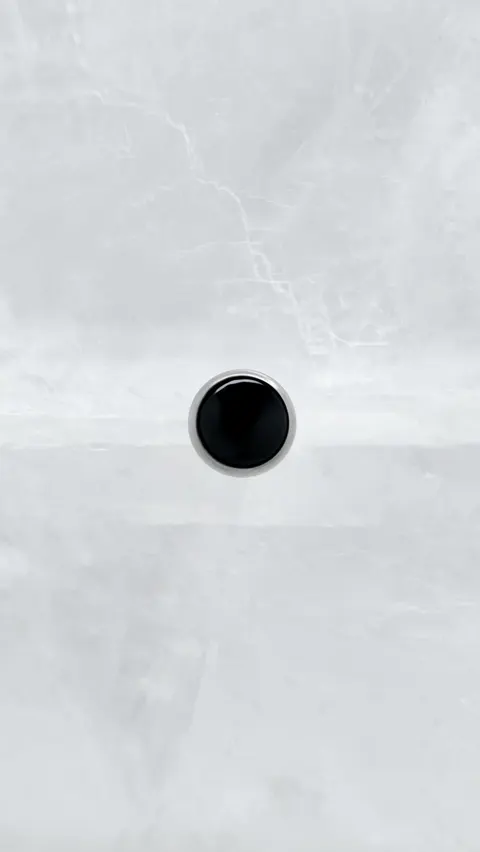 Labret tytanowy 'onyx'