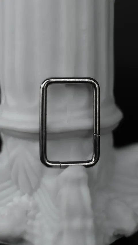 Tytanowy clicker 'rectangle'