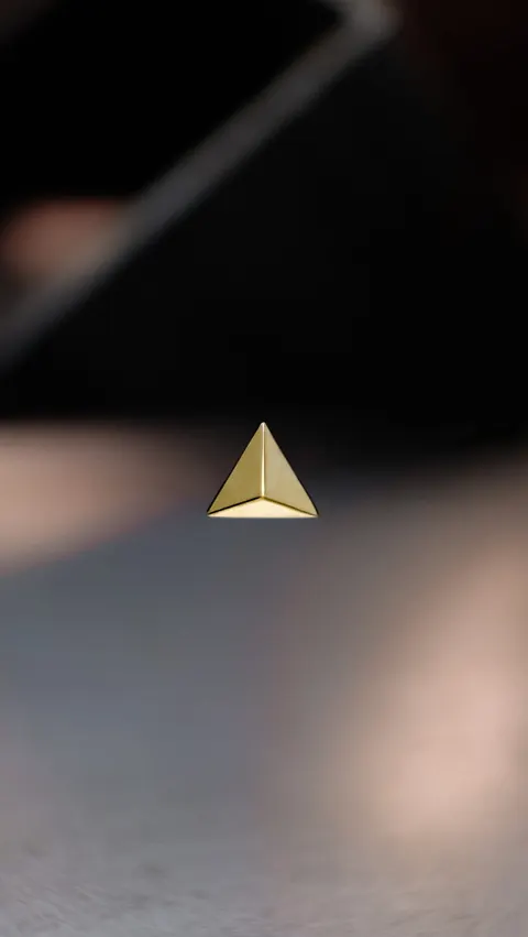 'PIRAMIDE' GOLD 14K