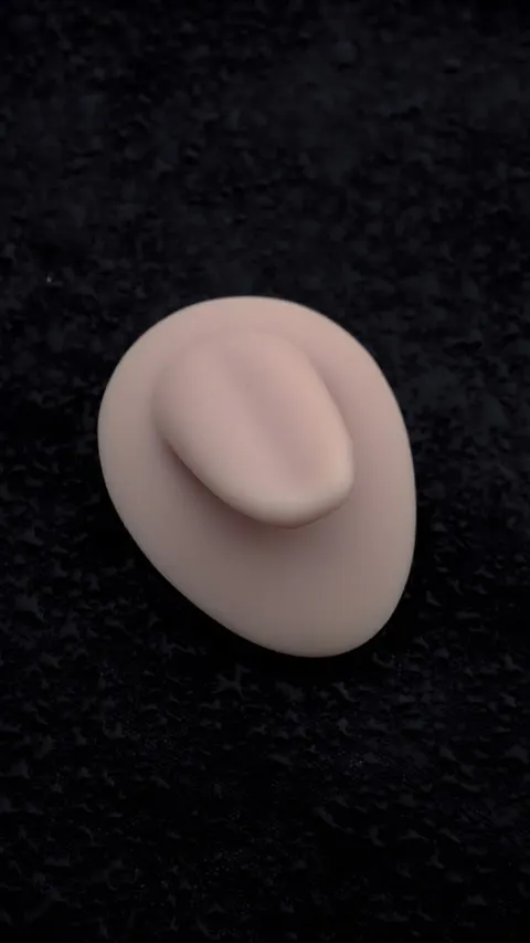 Silikonowy model języka