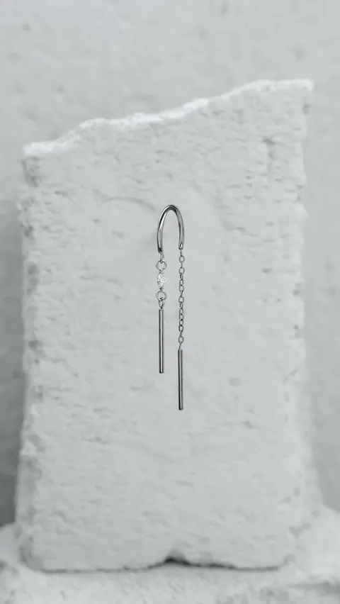 Kółko tytanowe 'crystal diamond chain'